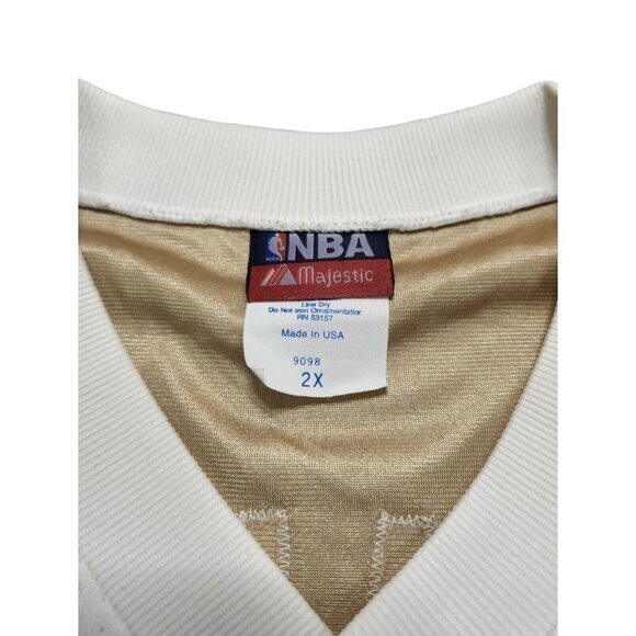 Vintage Philadelphia Sixers 76ers AI Allen Iverson #43 Majestic NBA Jersey 2XL - Picture 15 of 16